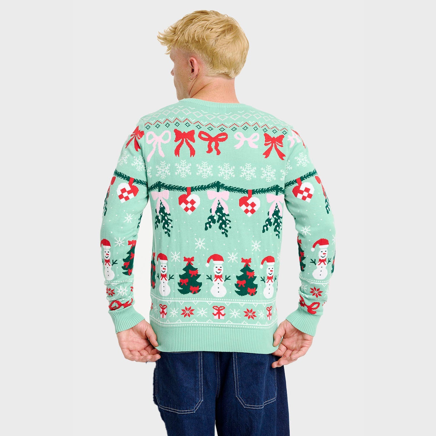 The Bow Christmas Sweater β Men